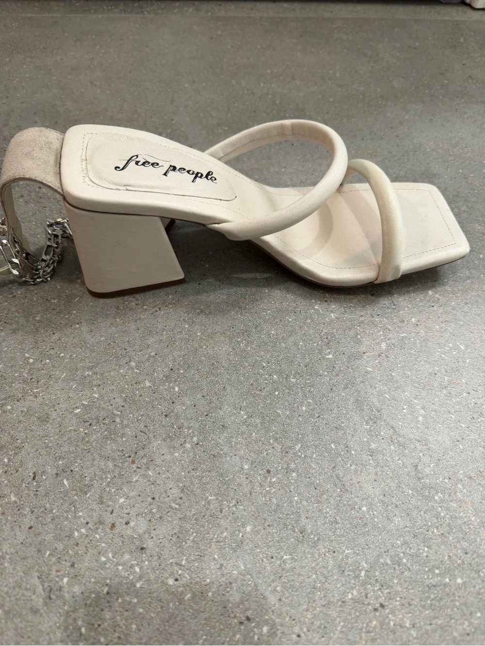 Free People Parker Chain Heel Sandals